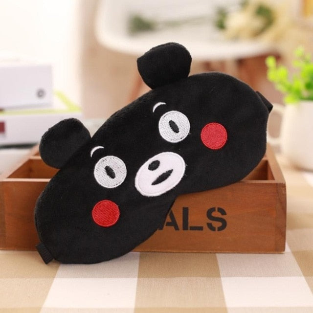 Bunny/Totoro/Fox Lazy Sleep Mask for Holiday Travel and Relaxation Dream Tech Sleep