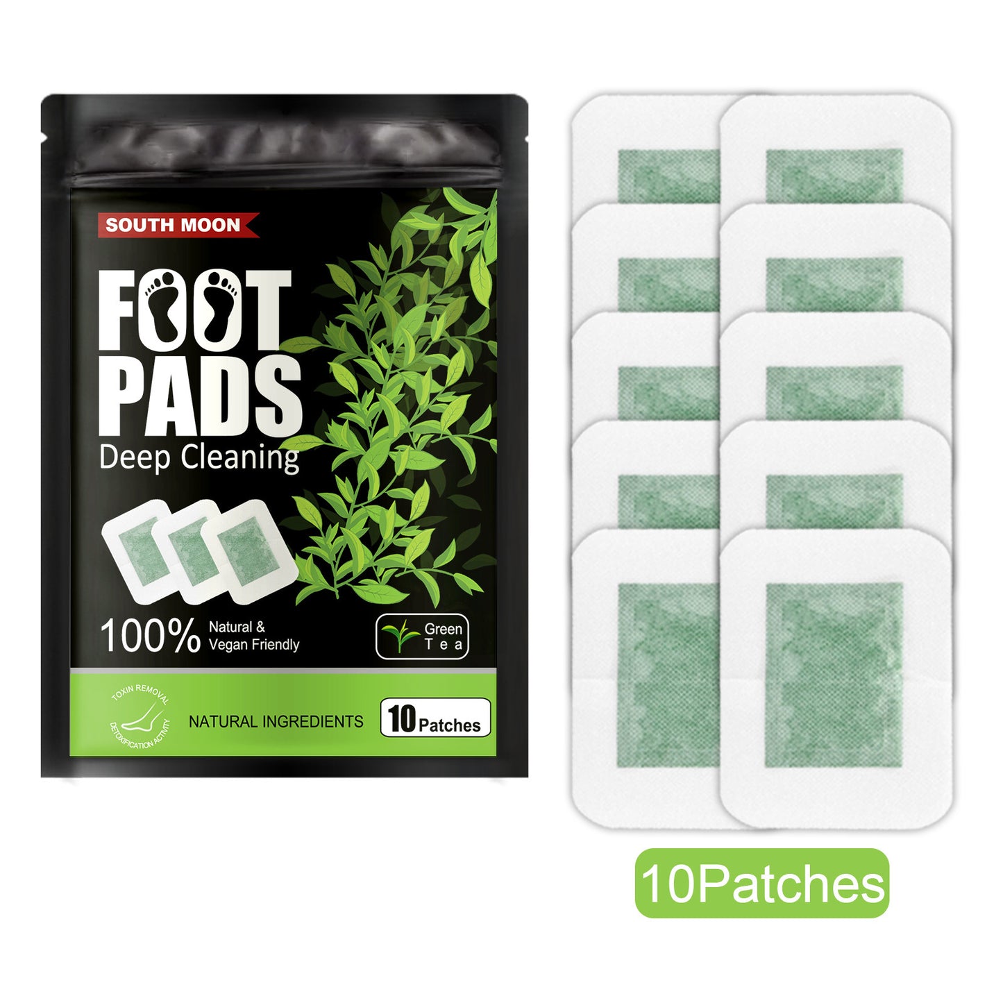 Natural Plant Foot Patch - Stress Relief & Sleep Aid Detox Pads Dream Tech Sleep