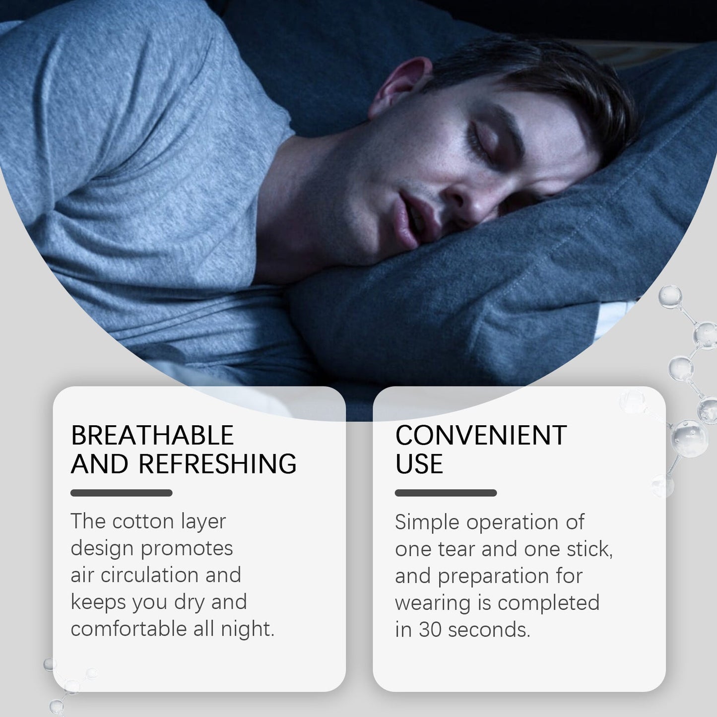 Night Comfortable Sleep Anti-snoring Stickers My Store