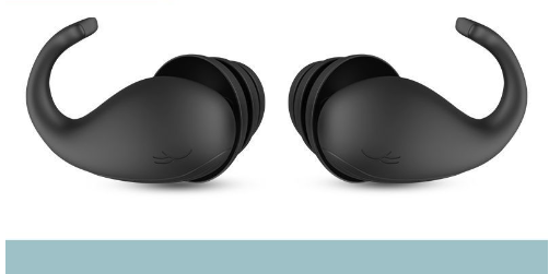 Dolphin soundproof earplugs, noise prevention for students, silent workshop, noise reduction for sleep, anti snoring earplugs for sleep Dream Tech Sleep