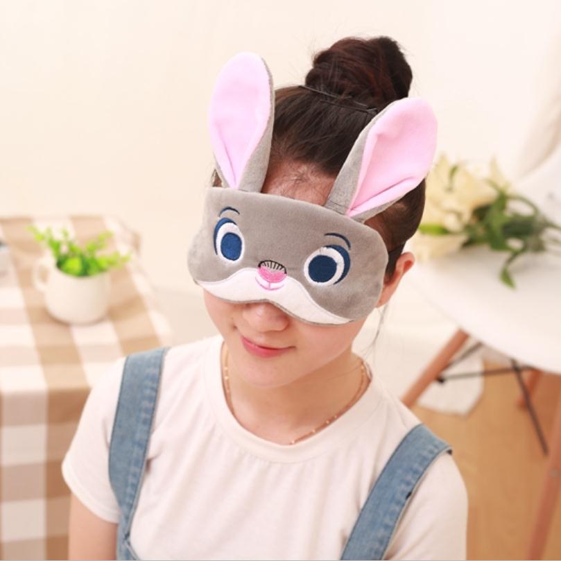 Bunny/Totoro/Fox Lazy Sleep Mask for Holiday Travel and Relaxation Dream Tech Sleep
