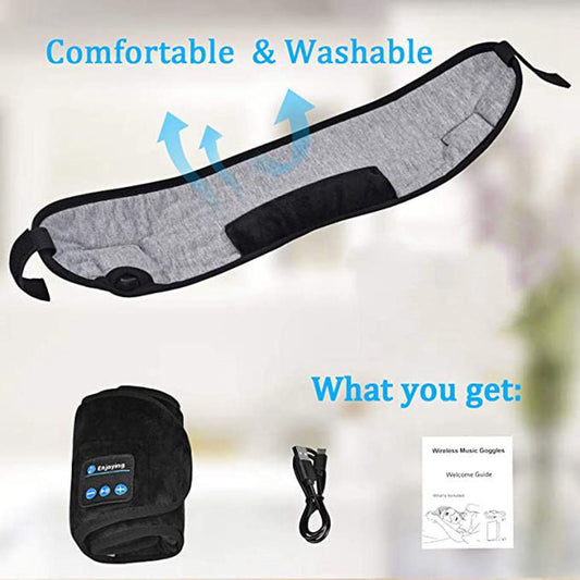 Bluetooth Music Eye Mask | Wireless Sleep Aid & Relaxation Dream Tech Sleep