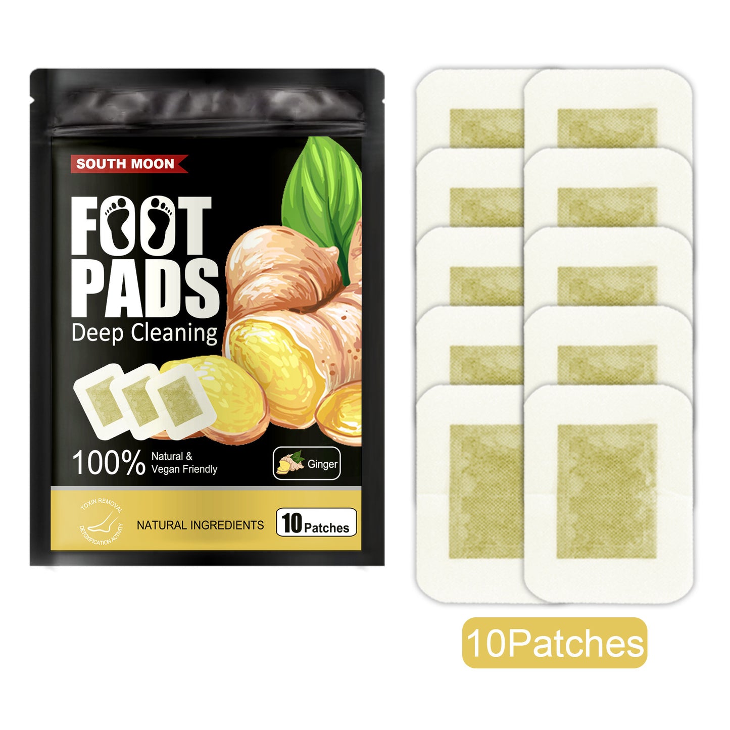 Natural Plant Foot Patch - Stress Relief & Sleep Aid Detox Pads Dream Tech Sleep