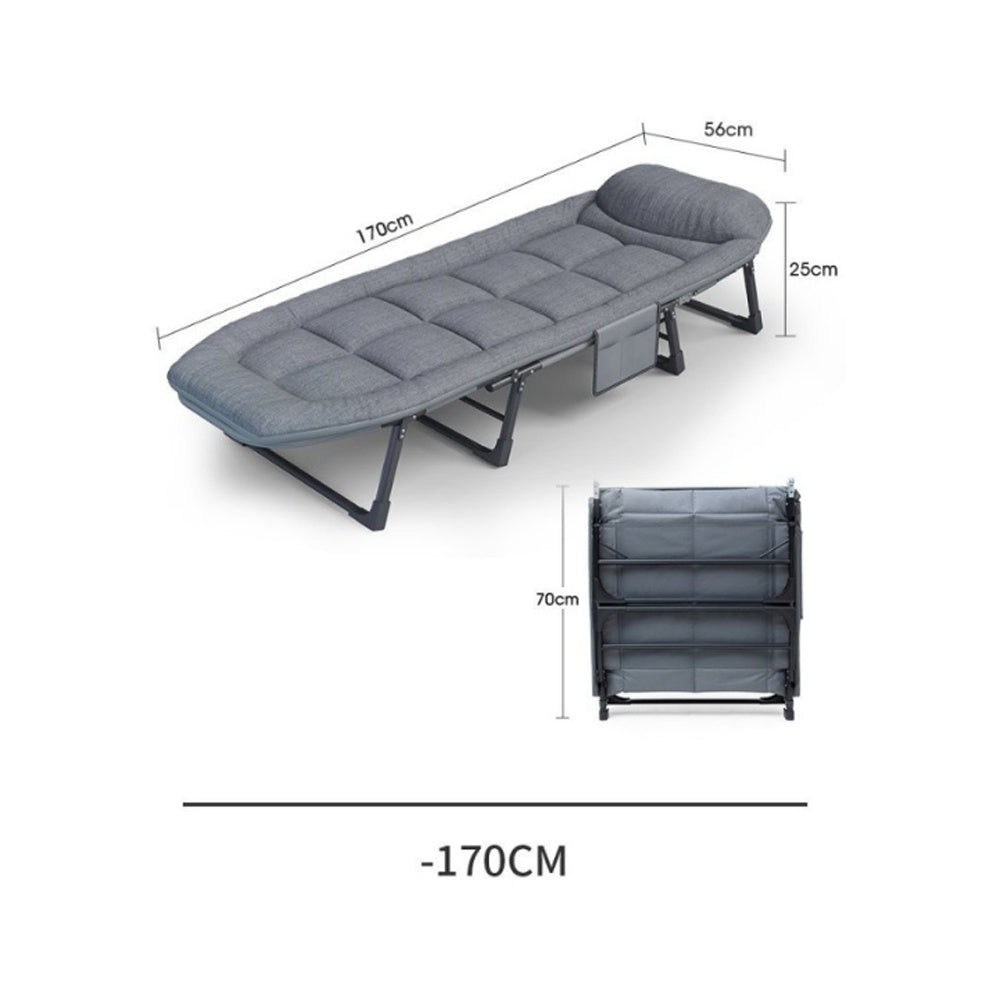 🏕️ All-in-One Heavy-Duty Camping Cot Dream Tech Sleep