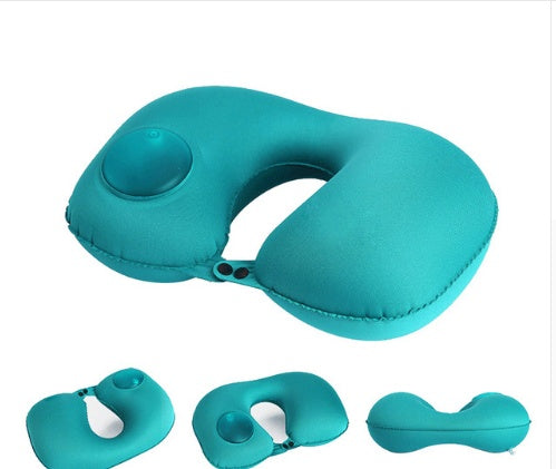 Portable U-Shape Inflatable Travel Pillow Dream Tech Sleep
