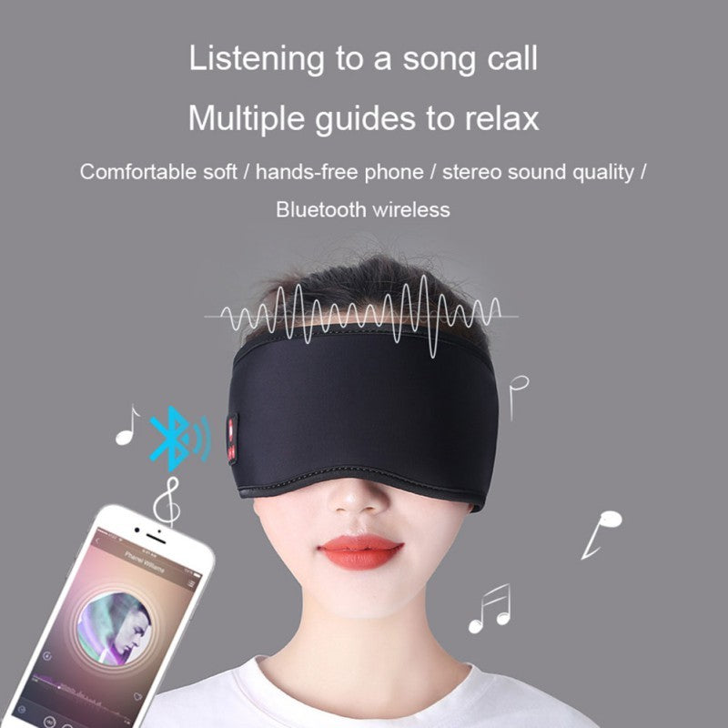 Help Sleep, Shade Eyes, Relieve Fatigue, Smart Music 5.0 Wireless Meditation Eye Mask Dream Tech Sleep