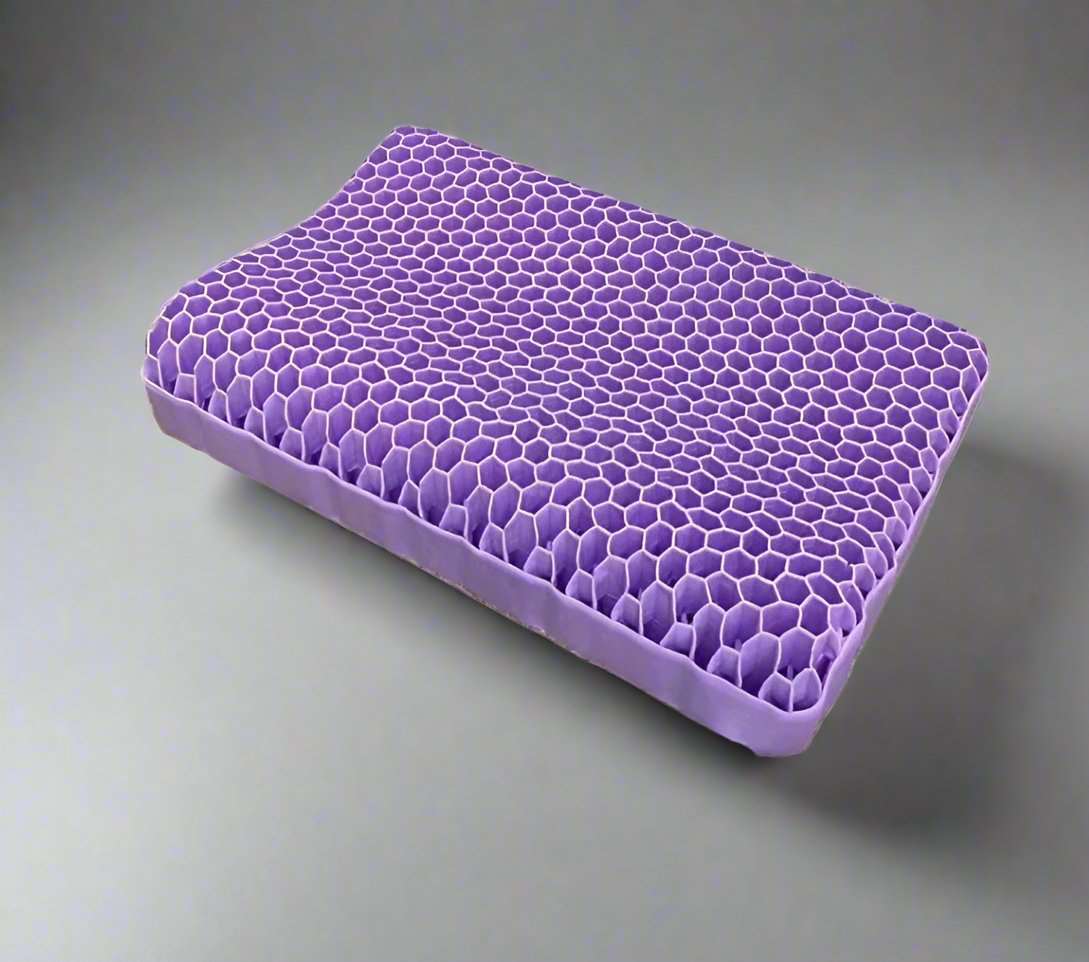 Black Latex Silicone Gel Pillow Dream Tech Sleep