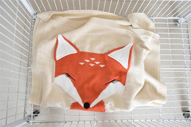 Baby Blanket Fox Animals Pattern Sleep Bag Dream Tech Sleep