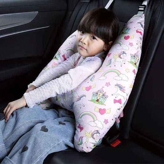 Adorable Kids Animal Travel Pillow for Comfy Journeys Dream Tech Sleep