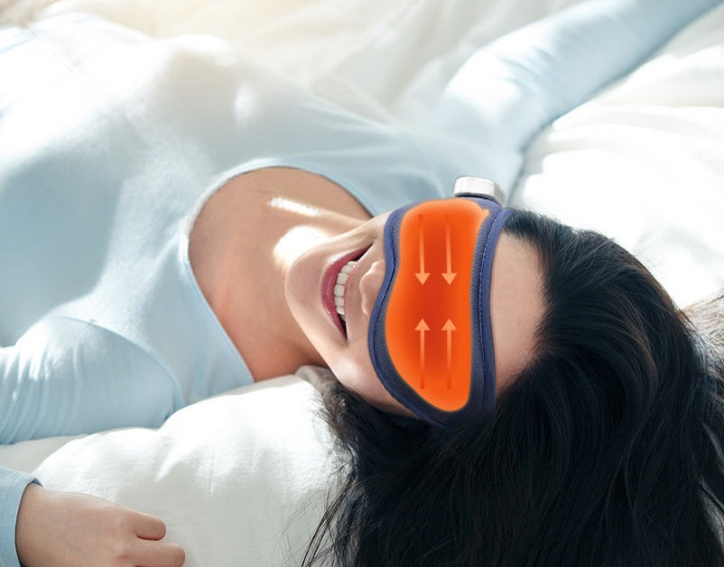 Cold And Hot Compress Vibrate Steam Eye Massager Dream Tech Sleep