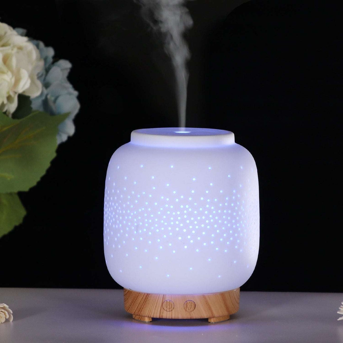 Ceramic Aroma Diffuser - Quiet Air Purifying Humidifier Dream Tech Sleep