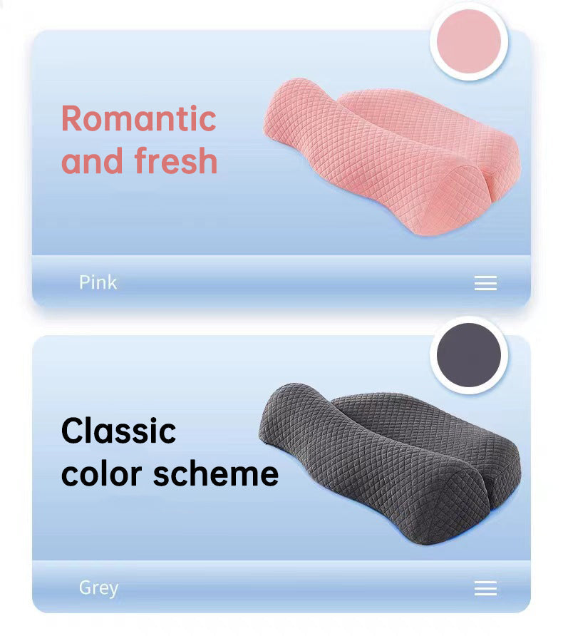 Bed Side Sleeping Pillow Neck Pain Relief Ergonomic Cervical Memory Foam Pillow Dream Tech Sleep