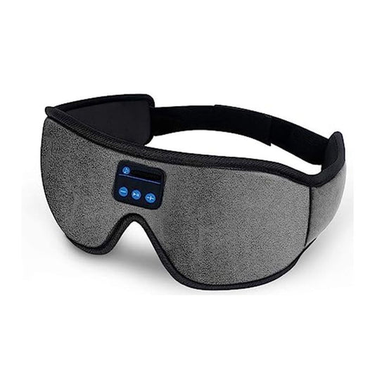 3D Wireless Bluetooth Music Eye Mask | Blackout Sleep Aid with Stereo Sound  Dream Tech Sleep
