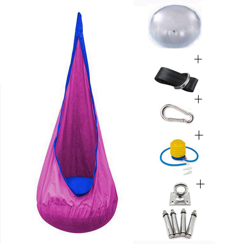 Children Pod Hammock: Indoor & Outdoor Hanging Chair Dream Tech Sleep