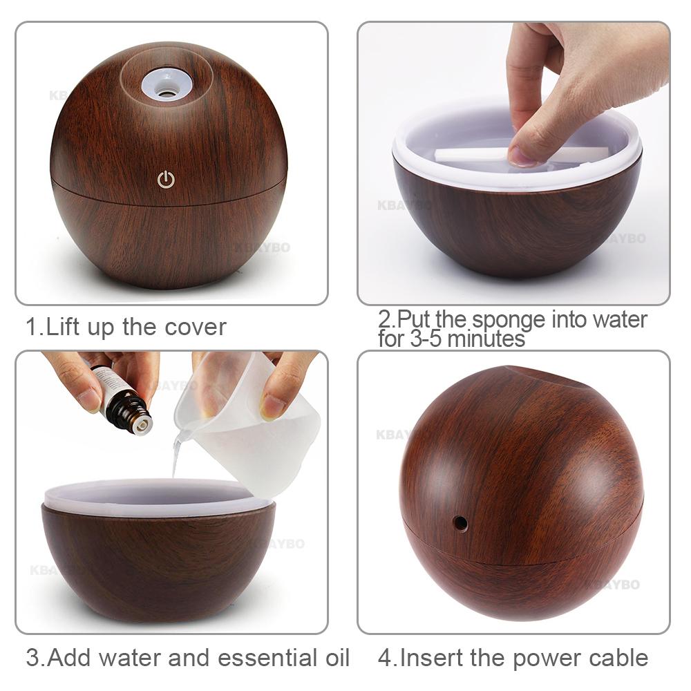Aroma Essential Oil Diffuser | Ultrasonic Mist Humidifier Dream Tech Sleep
