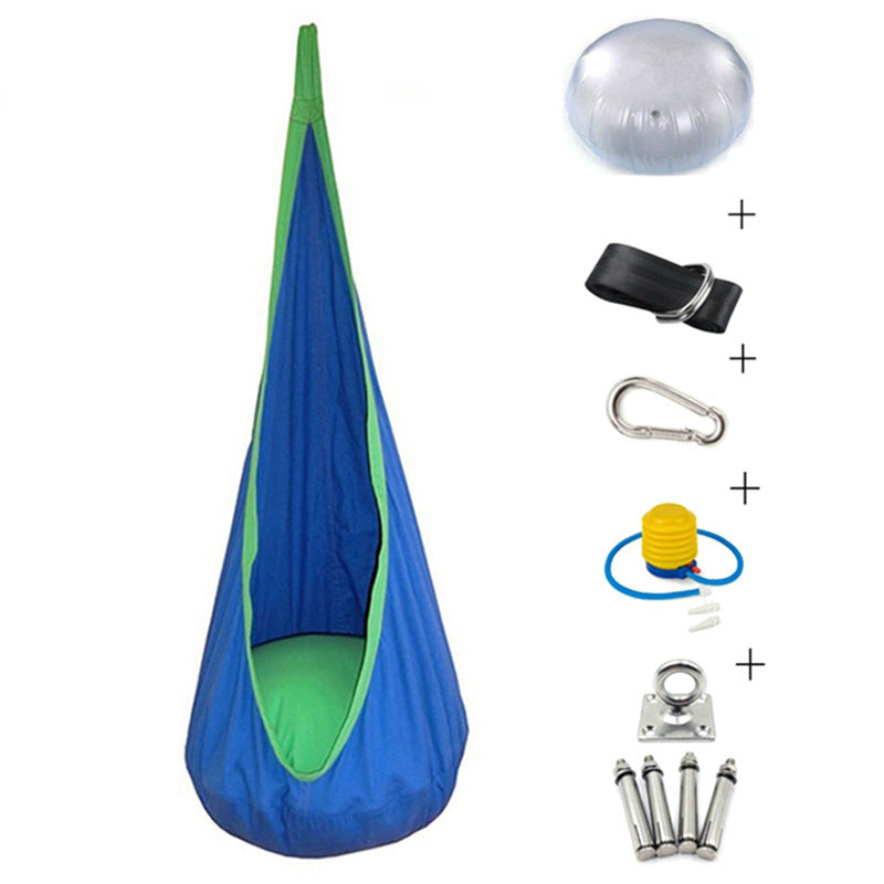 Children Pod Hammock: Indoor & Outdoor Hanging Chair Dream Tech Sleep