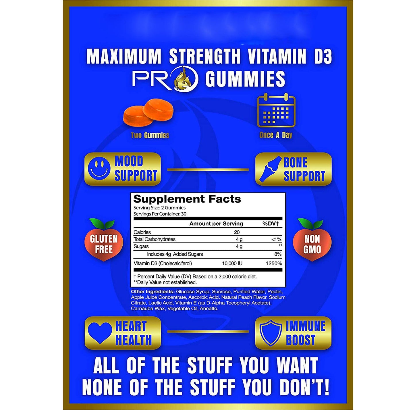 Vitamin D3 Gummies for Bone, Immune & Mood Support Dream Tech Sleep