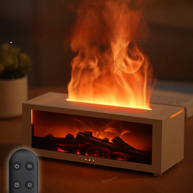 Fireplace Flame Essential Oil Diffuser & Humidifier Dream Tech Sleep