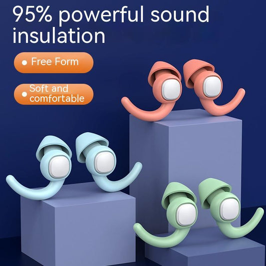 Silicone Noise-reducing Earplugs Noise Protection Dream Tech Sleep