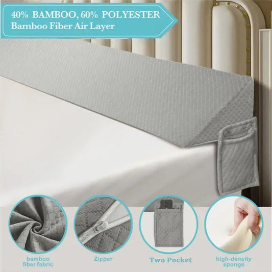 Air Layer Fabric Gap Pillow Diamond-shaped Pocket193x24.5x15cm My Store