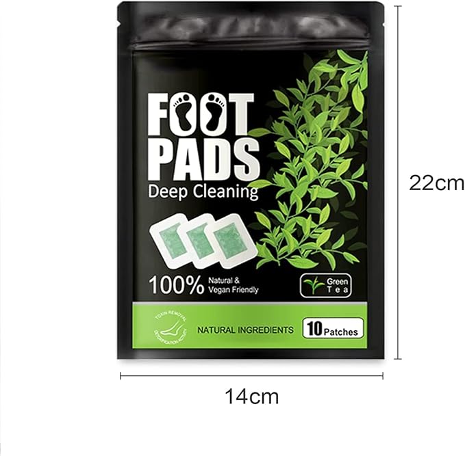 Natural Plant Foot Patch - Stress Relief & Sleep Aid Detox Pads Dream Tech Sleep