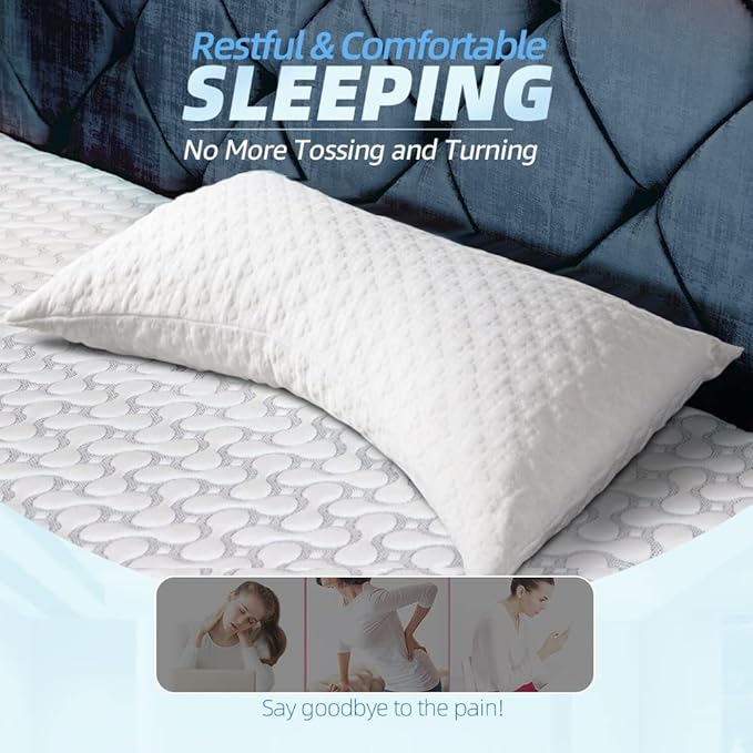 Adjustable Memory Foam King Size Pillow  Dream Tech Sleep