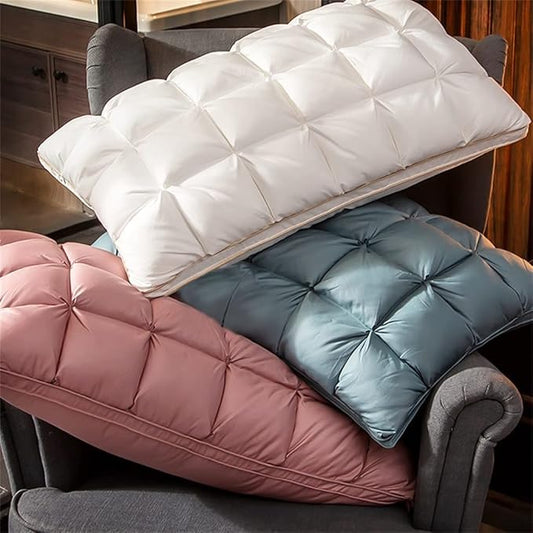 3D Bread ergonomic goose down pillow  Dream Tech Sleep