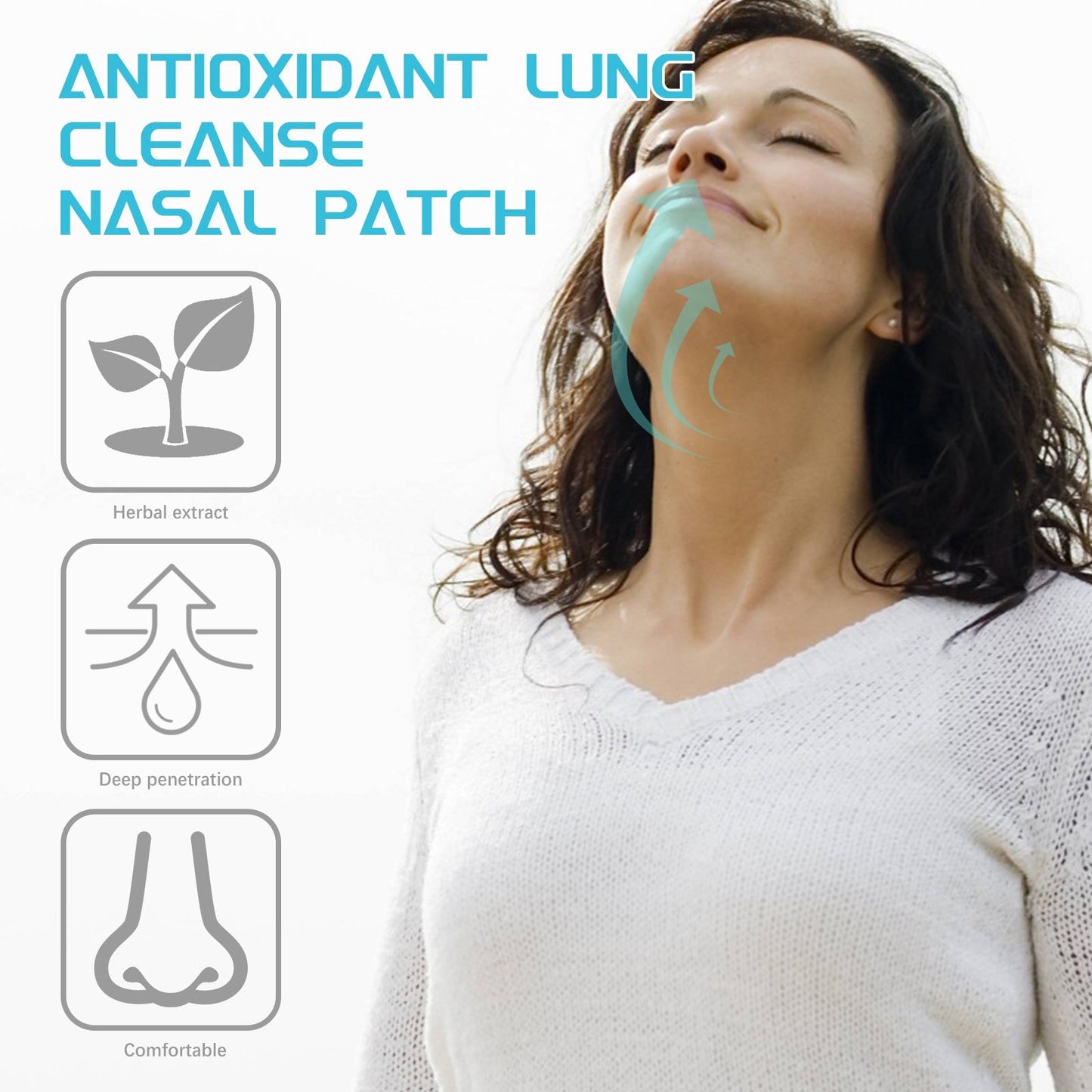 Anti-Snoring Nasal Patch, Sleep Care At Night, Anti-Snoring, Anti-Grinding And Anti-Snoring Sleep Care Nasal Patch Dream Tech Sleep