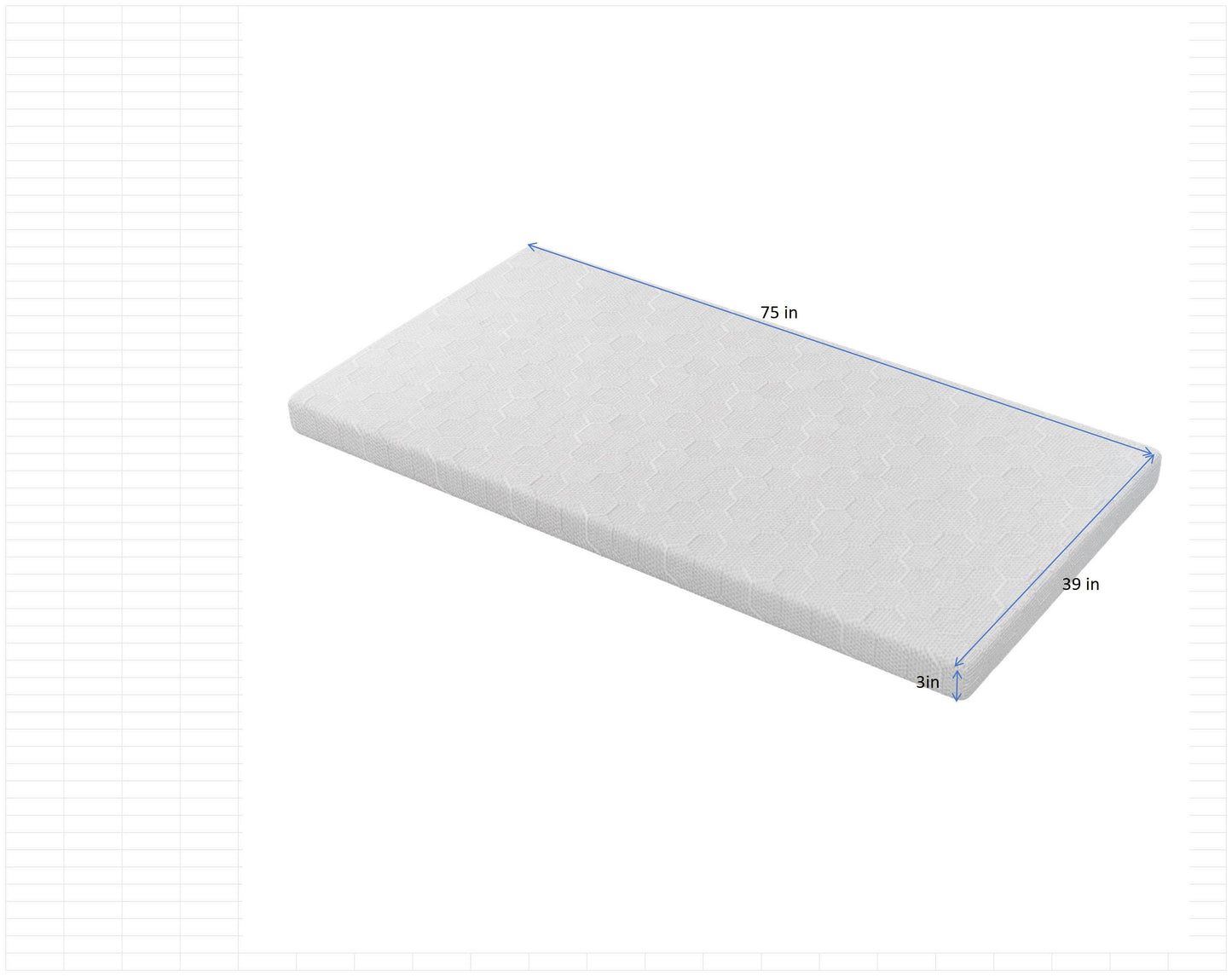 3-inch Memory Sponge Mattress Brings You Comfortable Sleep And Is Suitable For Various Scenarios Dream Tech Sleep