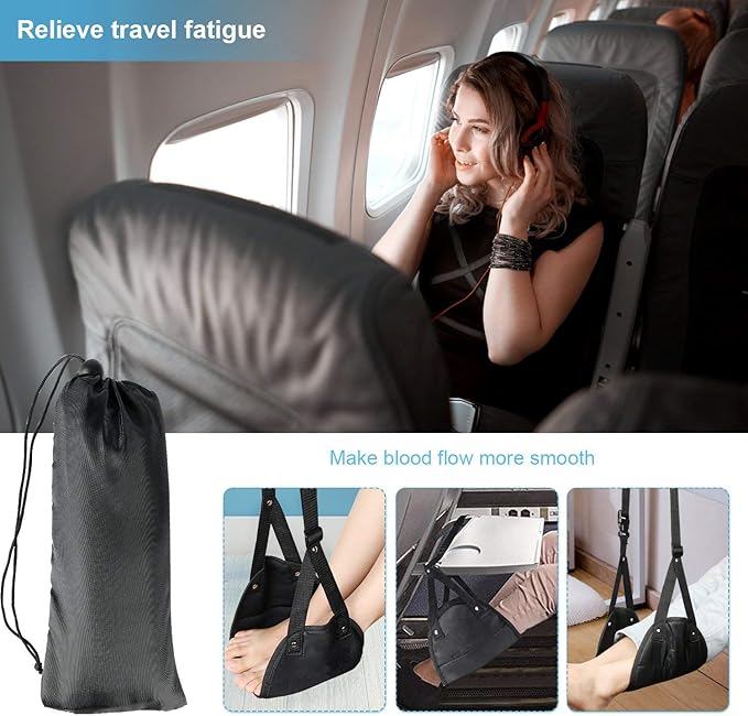 Portable Foot Rest for Travel and Office Comfort Dream Tech Sleep