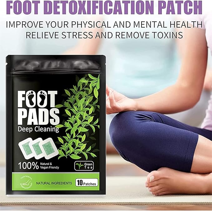 Natural Plant Foot Patch - Stress Relief & Sleep Aid Detox Pads Dream Tech Sleep