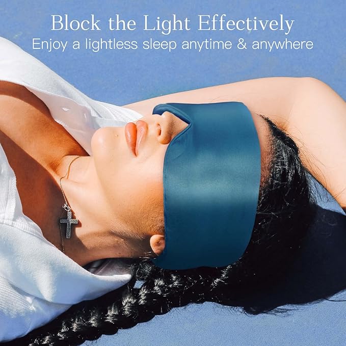 Silk Sleep Mask – Ultra-Soft, Light-Blocking Eye Mask for Better Sleep