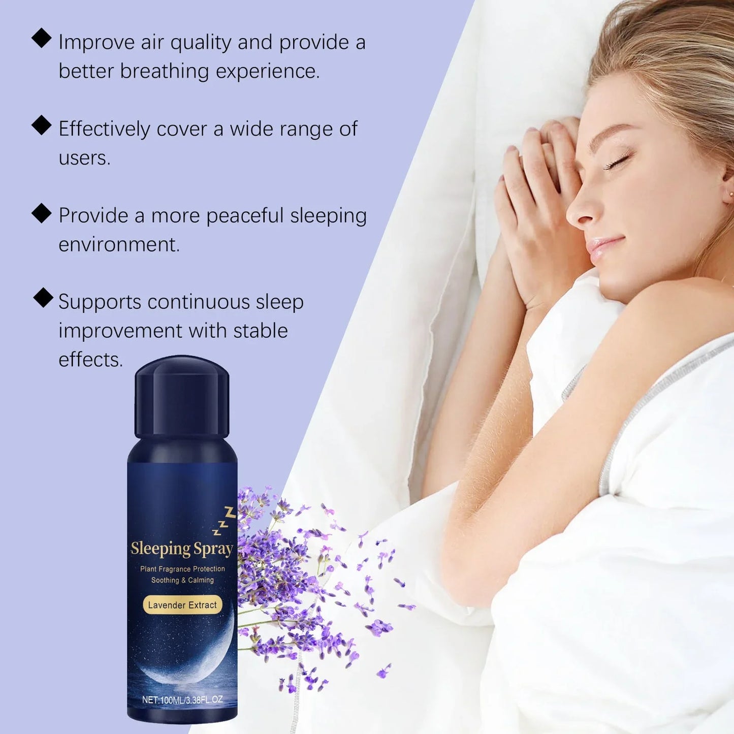 Lavender Soothing Sleep Enhancing Spray Dream Tech Sleep