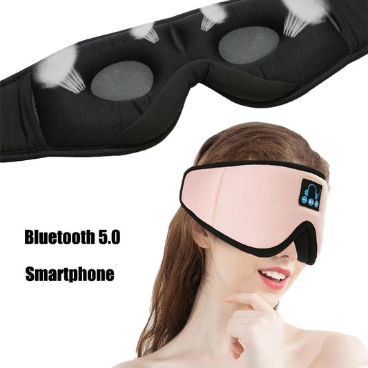 3D Bluetooth Sleep Music Eye Mask | Smart Eye Protection for Naps  Dream Tech Sleep