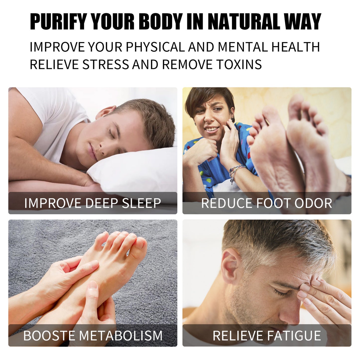 Foot Patch | Improve Sleep Quality & Relieve Stress Dream Tech Sleep