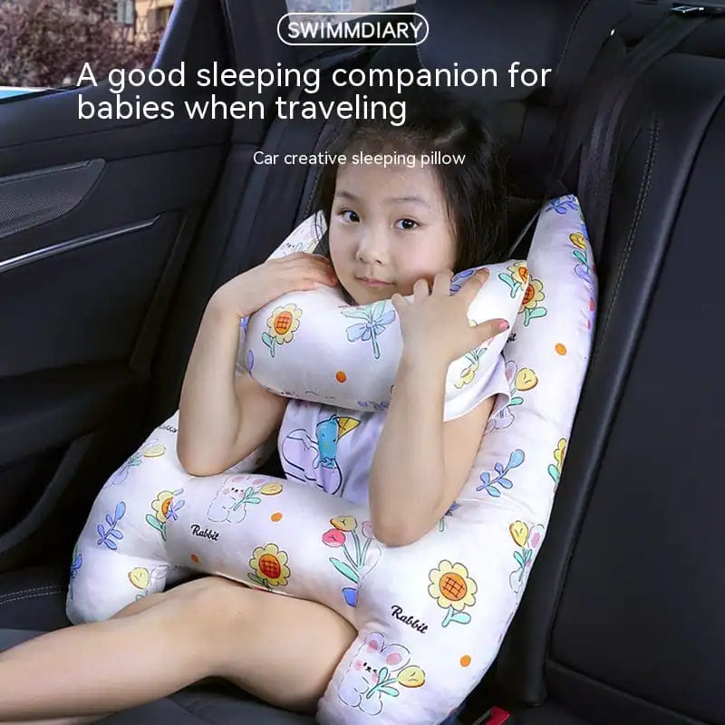 Kids Travel Pillow for Comfortable Journeys Dream Tech Sleep