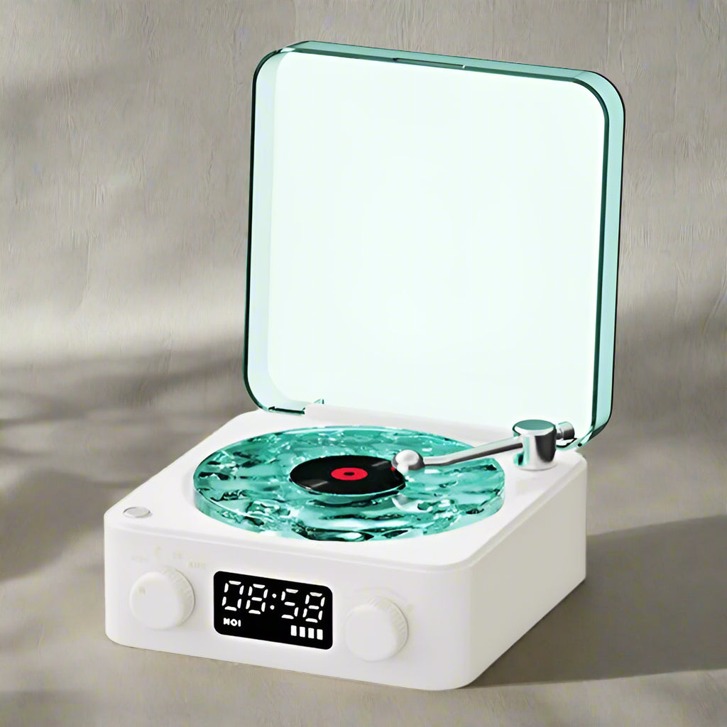 Mini Retro White Noise Bluetooth Speaker | Portable Sleep Aid with RGB Light Dream Tech Sleep