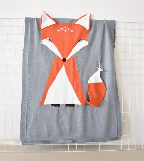 Baby Blanket Fox Animals Pattern Sleep Bag Dream Tech Sleep