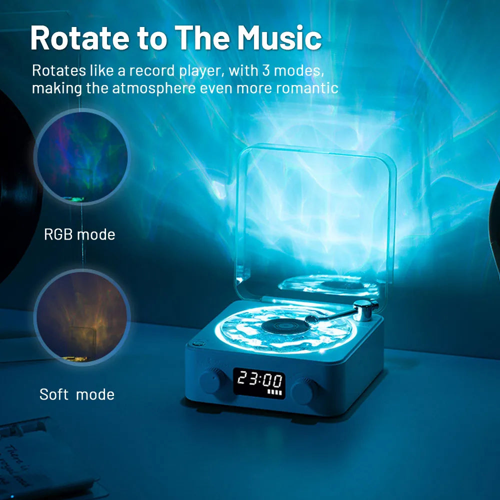 Mini Retro White Noise Bluetooth Speaker | Portable Sleep Aid with RGB Light Dream Tech Sleep