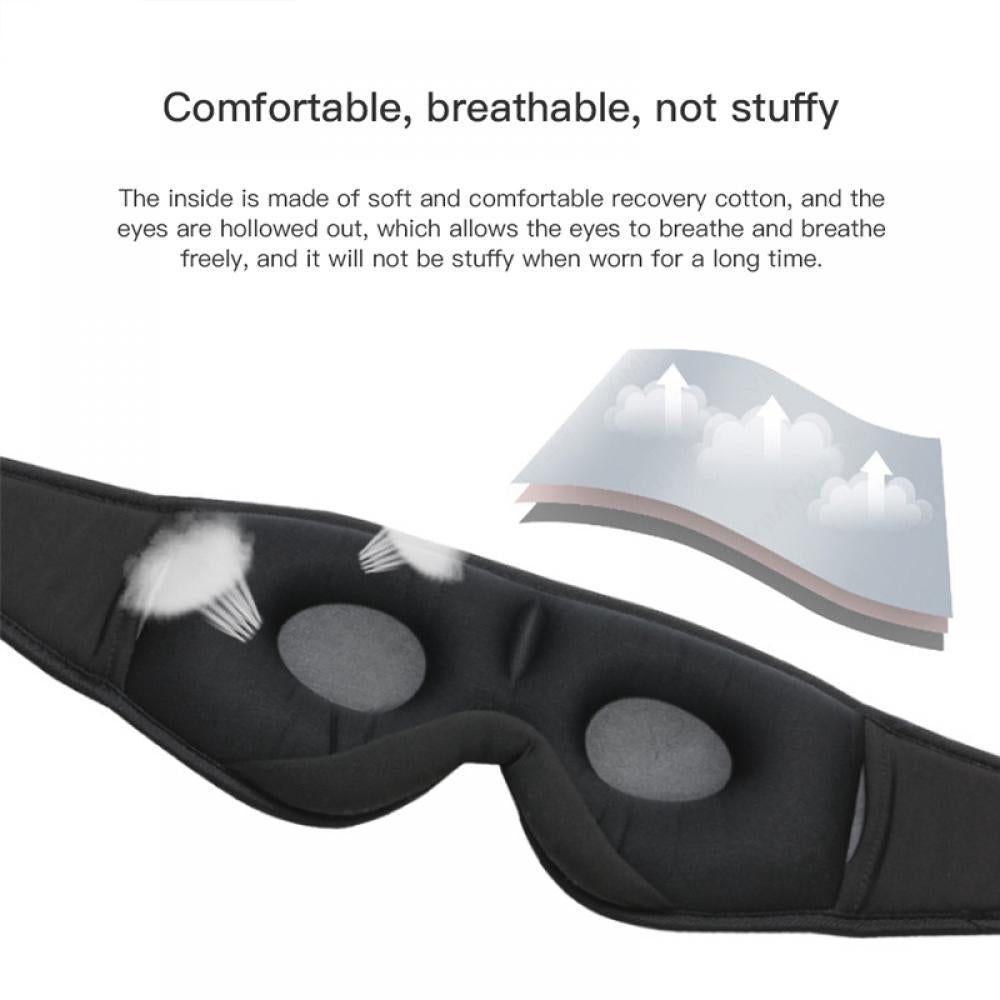 Sleep bluetooth eye mask 3d sleep music eye mask smart eye protection shading nap sleeping eye mask  Dream Tech Sleep