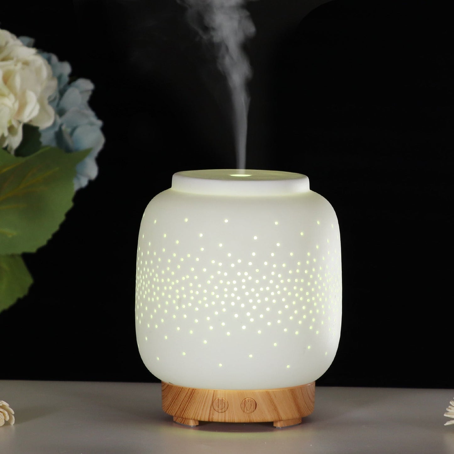 Ceramic Aroma Diffuser 100ml - Quiet Air Purifying Humidifier Dream Tech Sleep