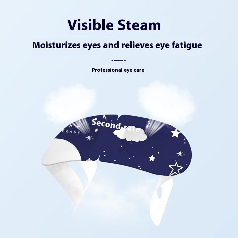 Healthy Lavender Steam Eyeshade with Hot Compress for Sleep and Relaxation Dream Tech Sleep