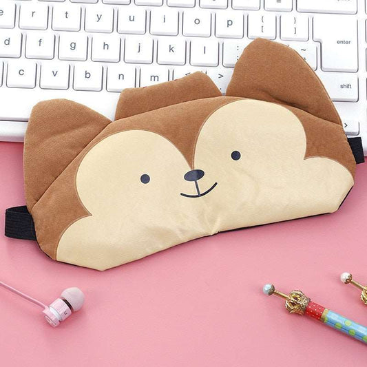 Cute Mask Soft Padded Sleep Travel Shade Cover Dream Tech Sleep