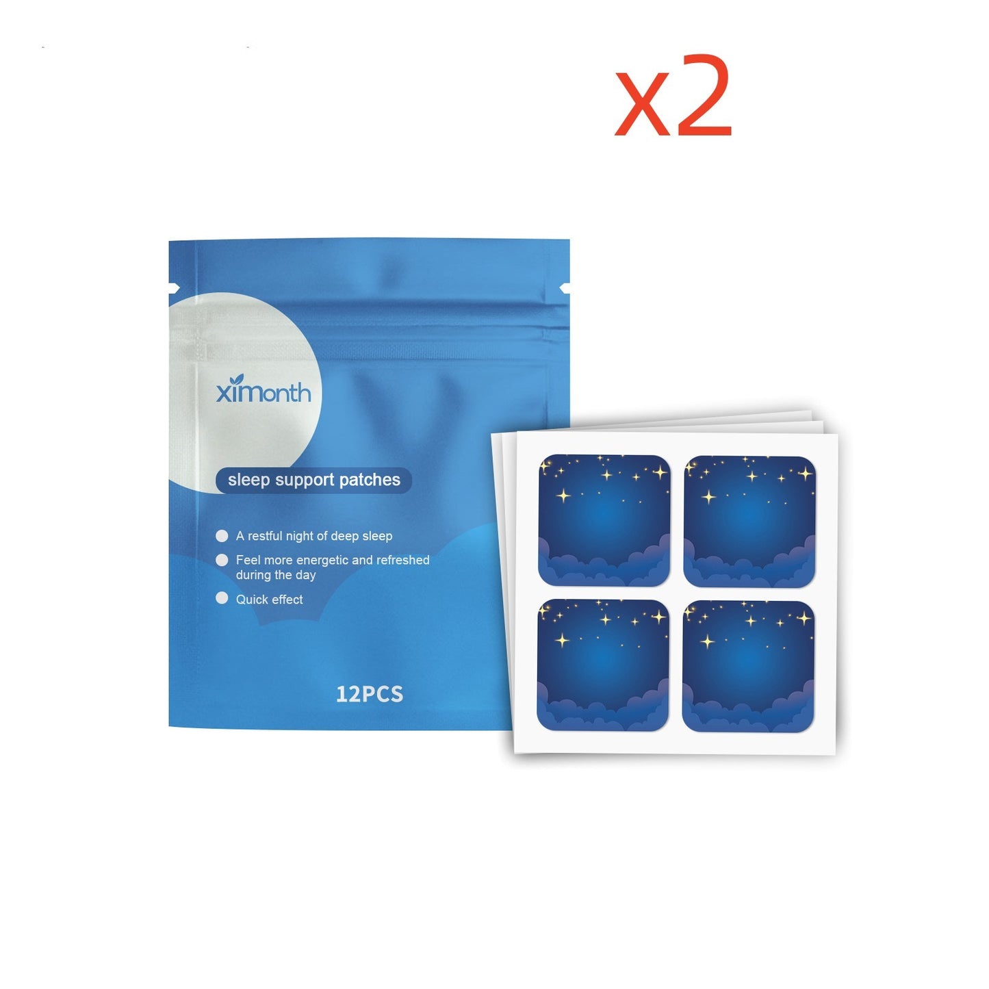 Sleep Stickers | Relax Body & Mind, Relieve Stress for Better Sleep Dream Tech Sleep