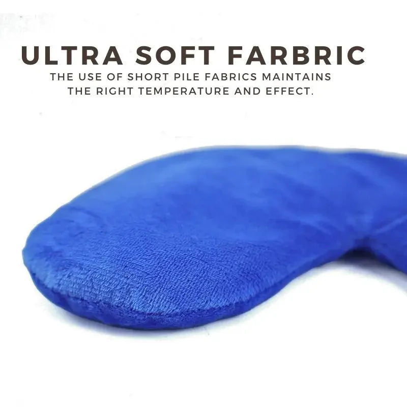 Tuhopeta Microwave Heat Pad Ice And Hot Weighted Eye Mask Moist Therapy Relief Eye Pain Improve Sleep With Natural Herbs Dream Tech Sleep