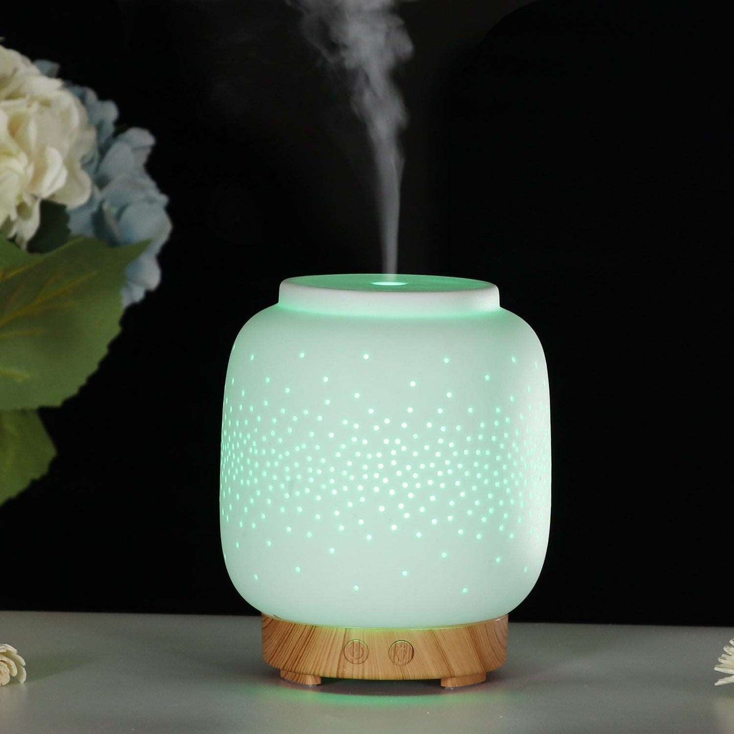 Ceramic Aroma Diffuser - Quiet Air Purifying Humidifier Dream Tech Sleep