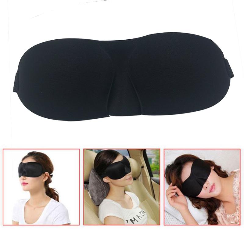 3D Portable Soft Travel Sleep Rest Aid Eye Mask Cover Eye Patch Sleeping Mask Case Blindfold Eye Mask Eyeshade Massage  Dream Tech Sleep