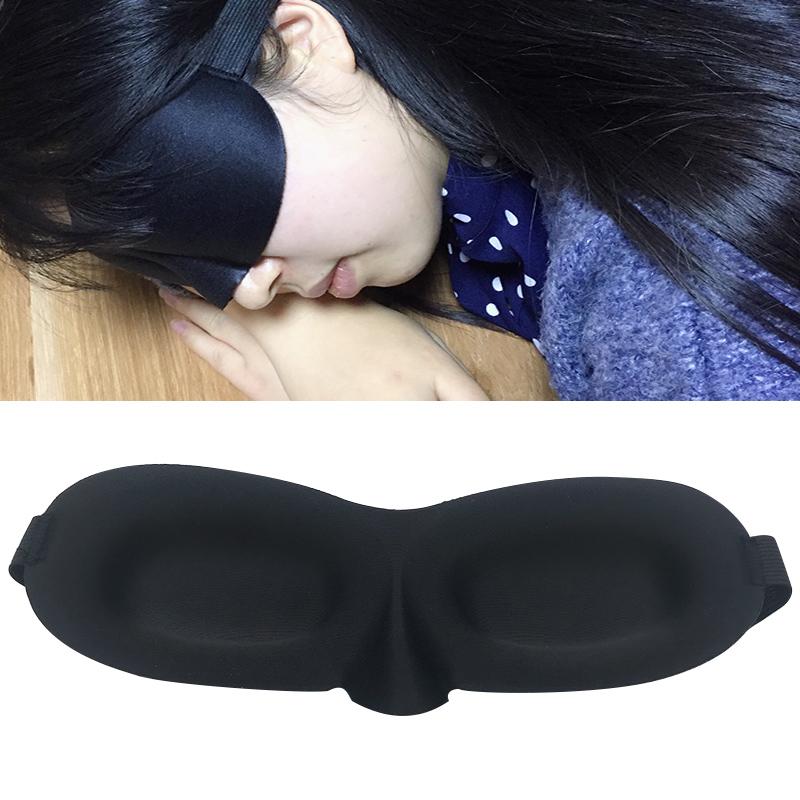 3D Portable Soft Travel Sleep Rest Aid Eye Mask Cover Eye Patch Sleeping Mask Case Blindfold Eye Mask Eyeshade Massage  Dream Tech Sleep