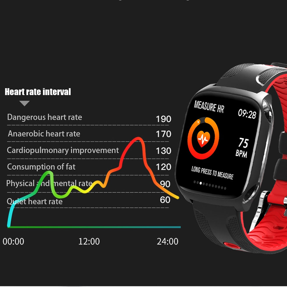 TF9 Smart Watch | Color Screen, Heart Rate, Fitness & Sleep Tracker Dream Tech Sleep
