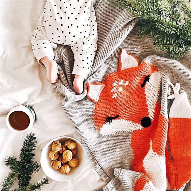 Baby Blanket Fox Animals Pattern Sleep Bag Dream Tech Sleep